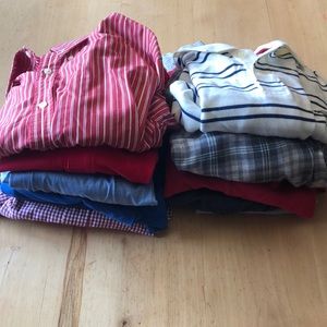 Mens mystery shirt lot sizes S-2XL. 12 shirts total